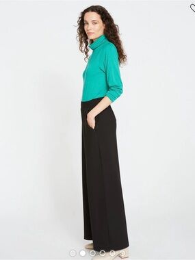 Universal Standard Stephanie Pants size XS  (10-12) in black NWT